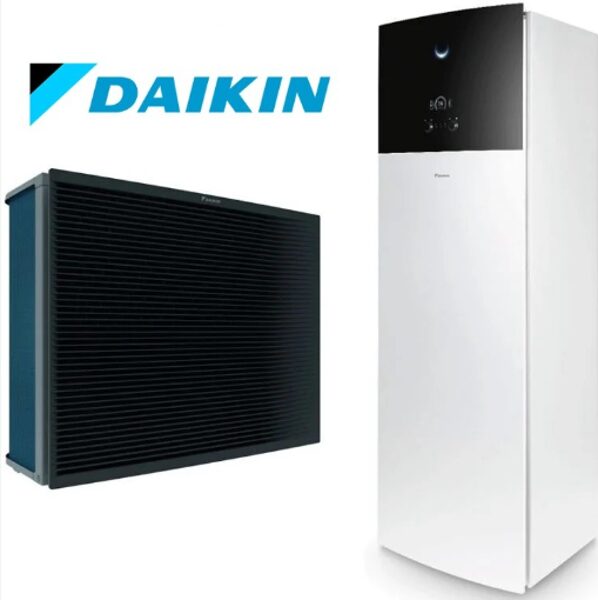 Daikin 14kW Altherma 3 H MT ETVX16S23E9W7 / EPRA16DW17 ar 230l k/ū tvertni (Augstas temperatūras siltumsūknis)