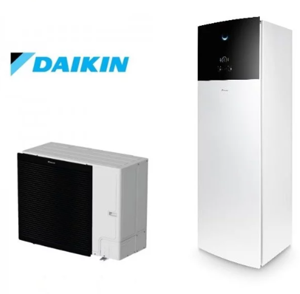 Daikin 14kW Altherma 3 EBVX16S18D9W / ERLA14DW1 ar 180l k/ū tvertni (Zemas temperatūras siltumsūknis)